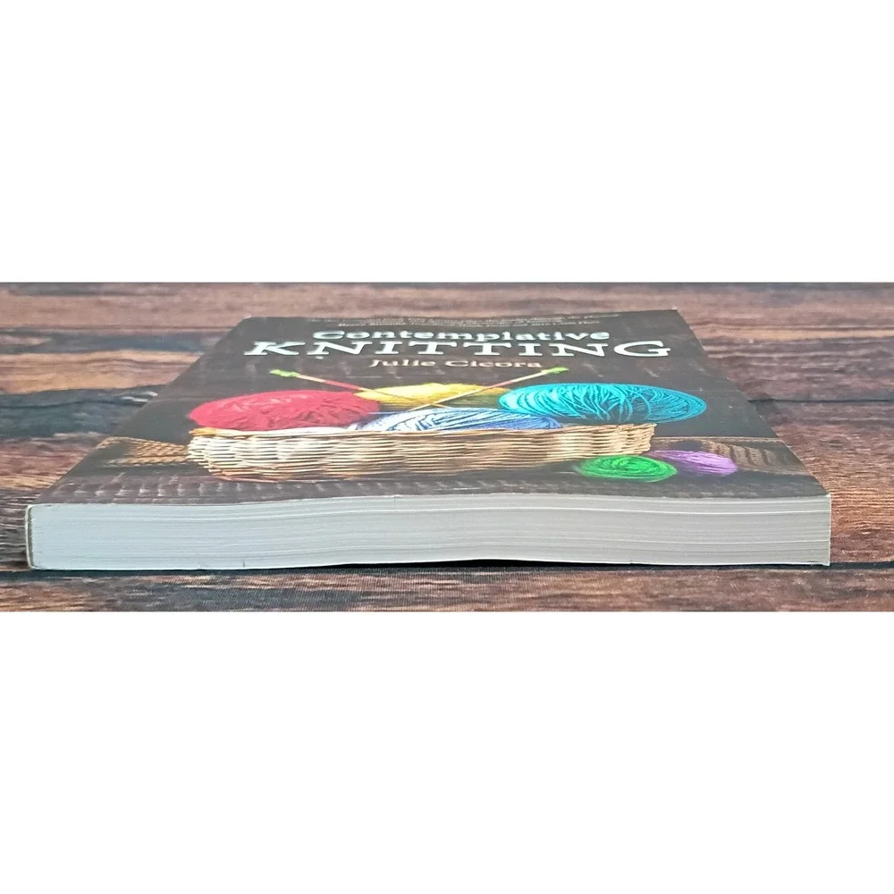 Contemplative Knitting Julie Cicora Paperback‎ Book Spiritual Crafts
